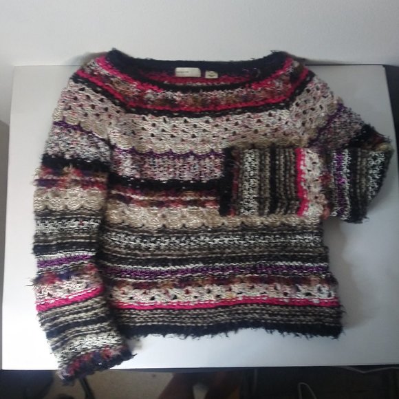 Anthropologie Multicolor Textured Sweater - Picture 3 of 9